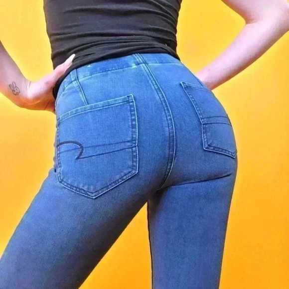 American Eagle 360 Next Level Stretch Jeans/Jeggings - Picture 7 of 9